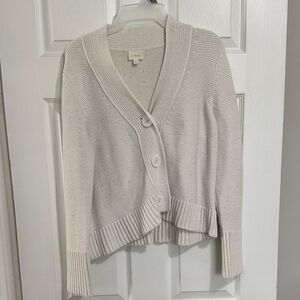 Cyrus Cream Button-Up Cardigan